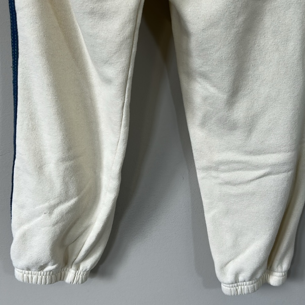 Aviator Nation Cream Pants with Rainbow Stripes - Picture 10 of 16